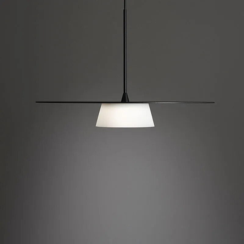Suspension circulaire minimaliste et créative pour café - vue 4 sur 7