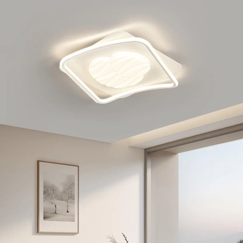 plafonnier moderne rectangulaire pour éclairage intérieur et extérieur - vue 6 sur 10