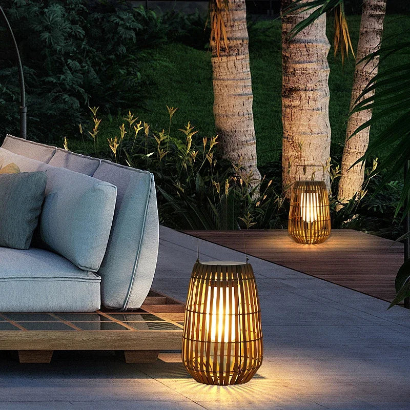 lampadaire solaire étanche pour jardin et espace extérieur - vue 5 sur 13