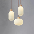lampe led suspendue design nordique makaron pour décoration intérieure