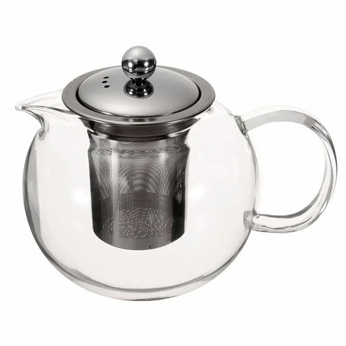 theiere en verre resistant a chaleur avec infuseur