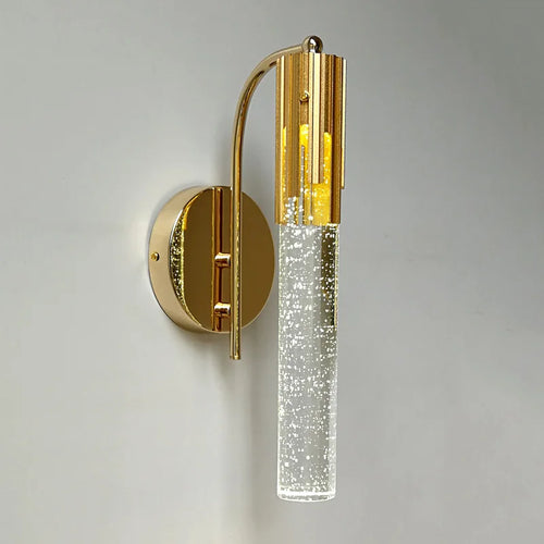 applique murale led en cristal décorative pour intérieur moderne