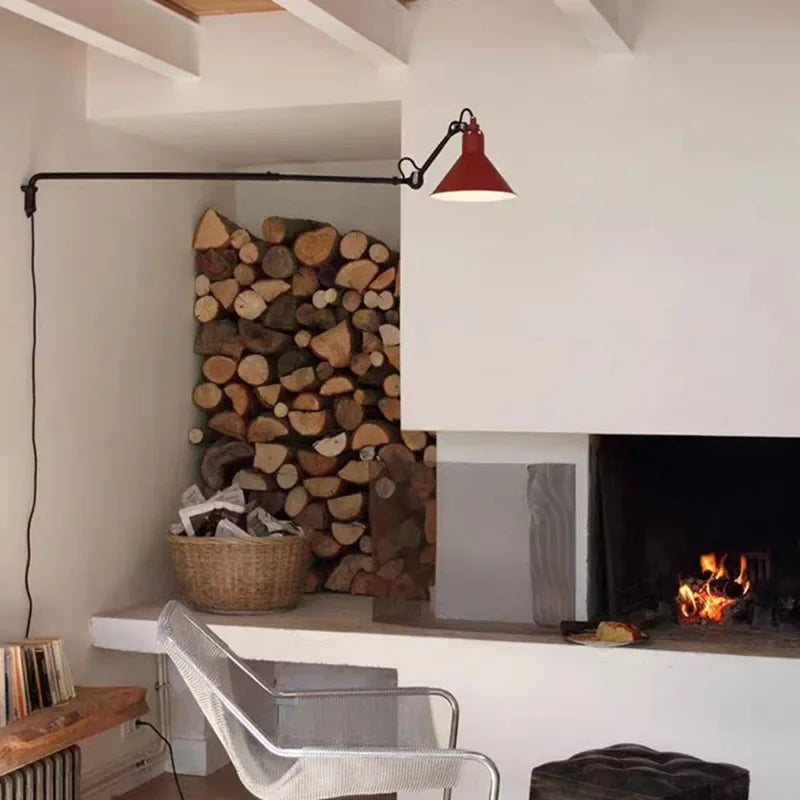applique murale rotative à bras long pour éclairage intérieur polyvalent - vue 3 sur 16