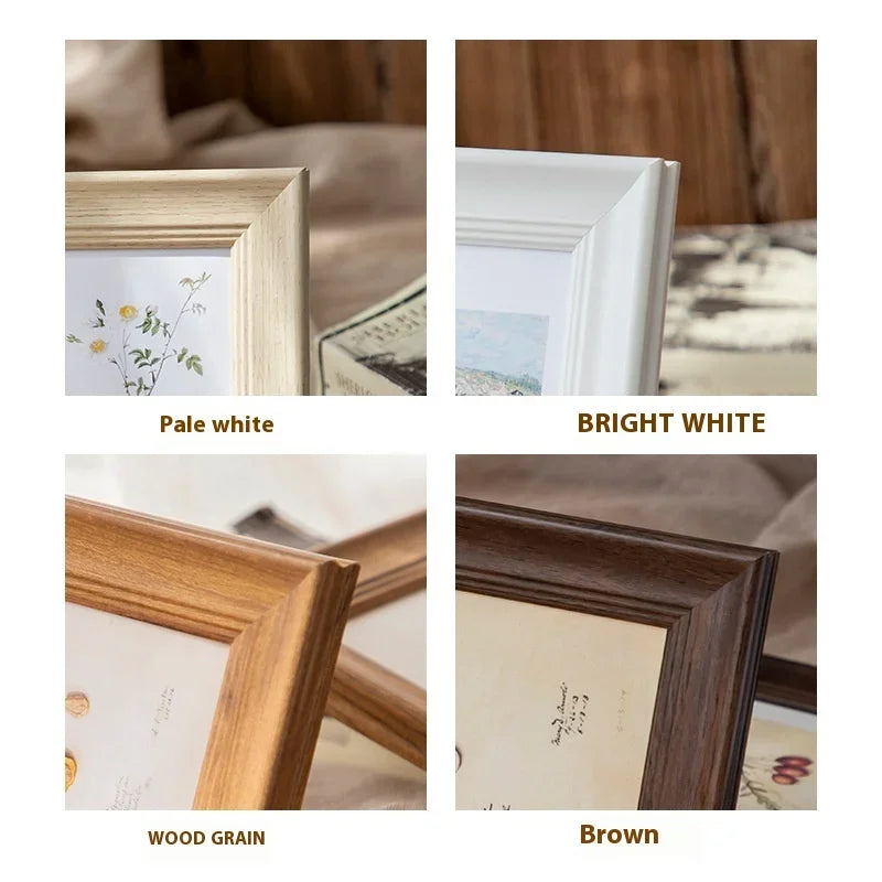 American Style Picture Frame 8 Inch, 10 Inch, 12 Inch, A4 Tabletop Frame Premium Quality Photo Frame for Home Decor and Office - vue 3 sur 8