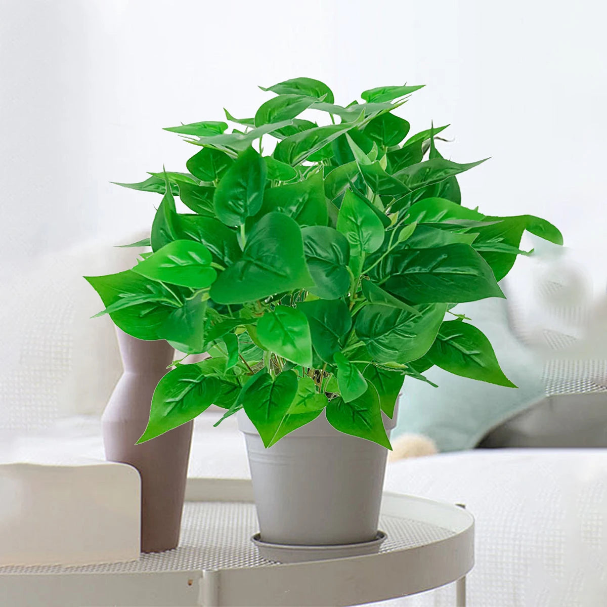 plantes artificielles scindapsus décoratives pour intérieur et extérieur - vue 10 sur 9