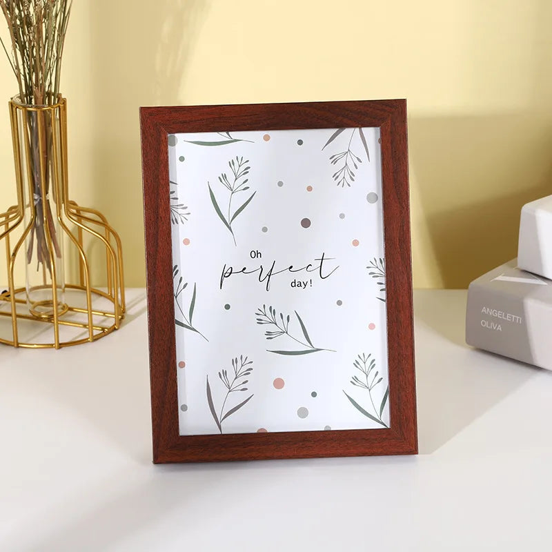 cadre photo en bois moderne pour décoration intérieure - vue 10 sur 10