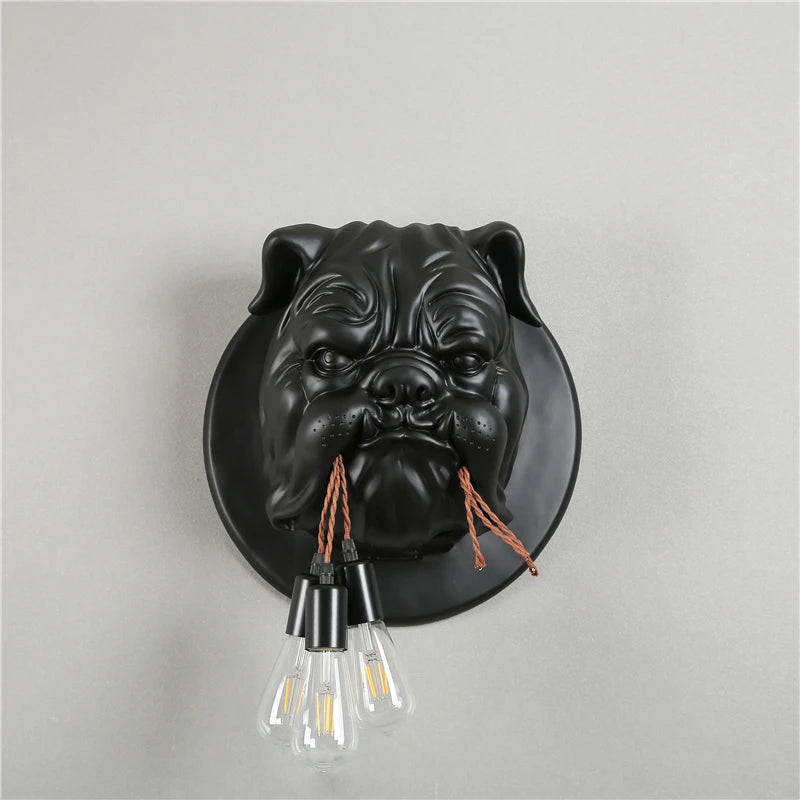 applique murale moderne en résine style art déco vintage lumineux - vue 6 sur 10