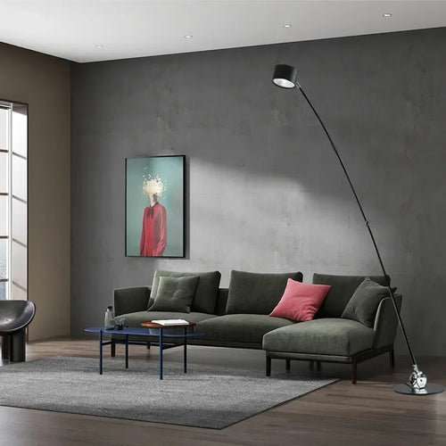Nordic minimalist designer floor lamp for modern interiors - vue 3 sur 8