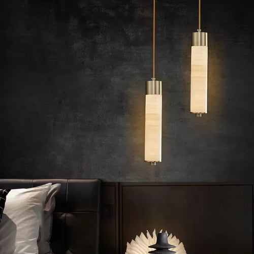 lustre en marbre nordique moderne pour décoration intérieure - vue 3 sur 7