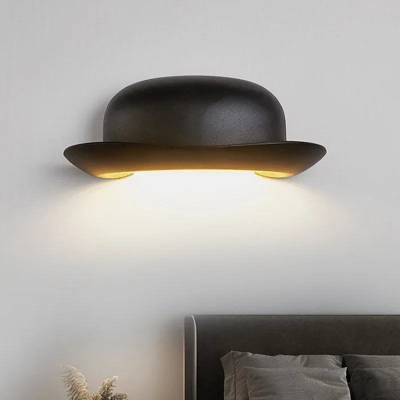 Applique murale LED étanches avec chapeau