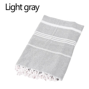 serviette de plage extra large coton sechage rapide