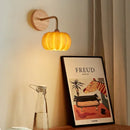 applique murale citrouille décorative pour Halloween et intérieur nordique