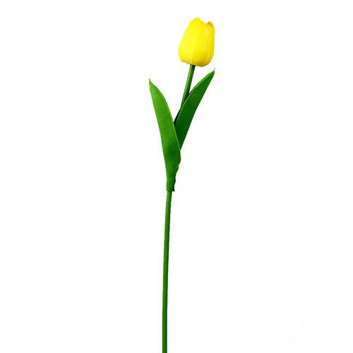 5 Bundles Vibrant Real Touch Artificial Tulips -Faux Flowers - &Home Accent - Weddings,Mother's Day,Valentine's Day - vue 4 sur 10