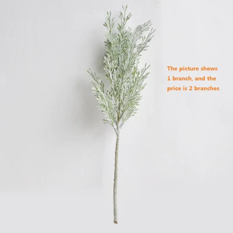 Realistic artificial cypress plant plastic floral decoration - vue 11 sur 12