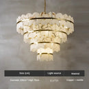 Natural marble and copper minimalist designer pendant light