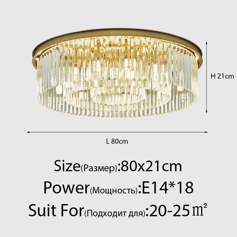 lustre en cristal de luxe style italien pour décoration intérieure - vue 15 sur 21