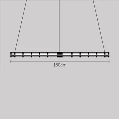 Modern PVC pendant light for elegant and minimalist interior décor - vue 8 sur 14