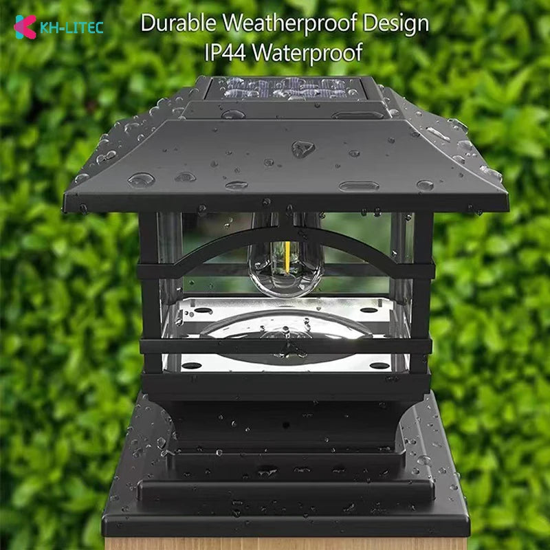 lampes solaires pour jardin décoration extérieure éclairage pratique - vue 2 sur 7