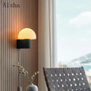 Modern minimalist Nordic style glass wall light