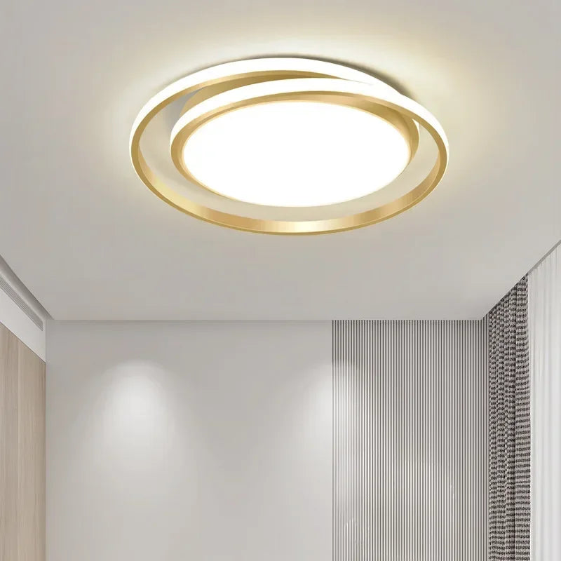 lustre moderne en or pour décoration intérieure élégante - vue 3 sur 10