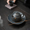 Théière japonaise rétro kung fu argile décoration maison