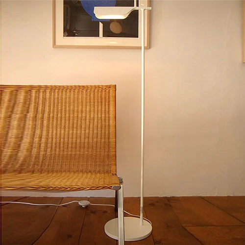 Minimalist nordic metal LED rotatable floor lamp - vue 3 sur 10