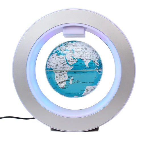 Magnetic levitation globe decoration living room black technology novel high-end decorative gifts with hand gifts,