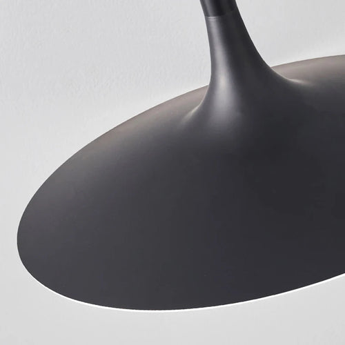 lustre moderne en forme de corne lumineuse led pour décoration intérieure - vue 5 sur 6