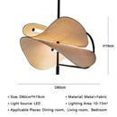 Nordic fabric pendant light, living room, dining room, bedroom, B&B decoration, home pendant light