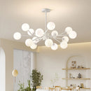 lustre moderne led qiyimei avec 12/15 lumières pour intérieur