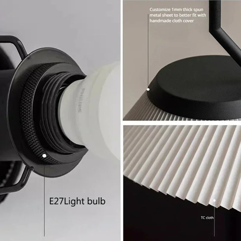 suspension design nordique pour éclairage moderne et décoration - vue 7 sur 15