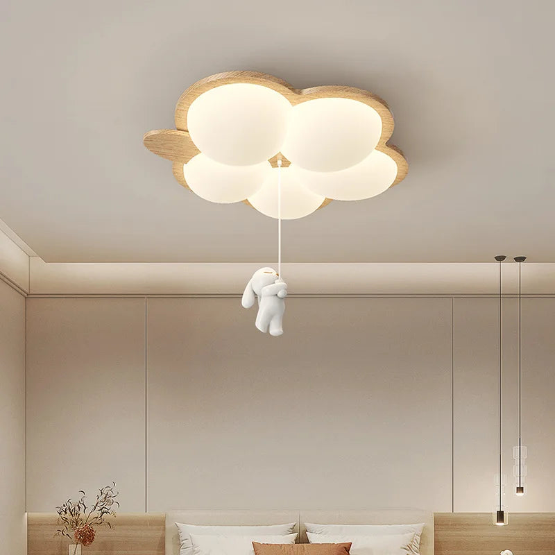 lustre led moderne pour chambre enfant éclairage intelligent créatif - vue 3 sur 10