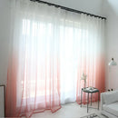 Voilage rideau tulle dégradé moderne salon chambre fenêtre