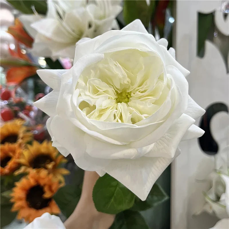 branche de rose artificielle pour un cadeau romantique et décoratif - vue 8 sur 12
