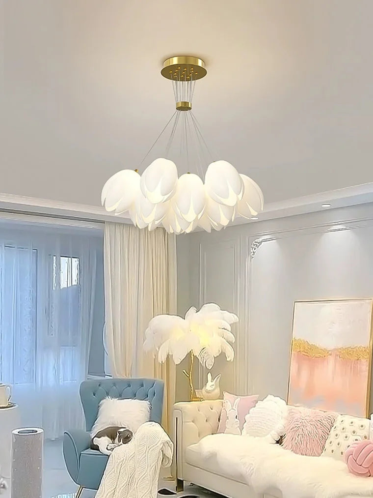 lustre moderne suspendu pour éclairage intérieur économique - vue 5 sur 8