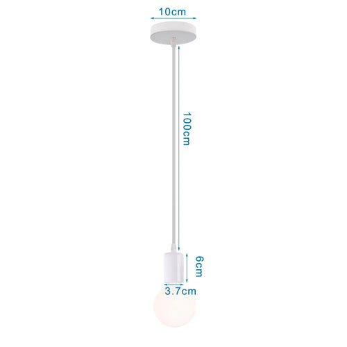 plafonnier led moderne style industriel rétro pour décoration intérieure - vue 14 sur 14