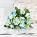 bouquet de roses artificielles en soie pour décoration élégante