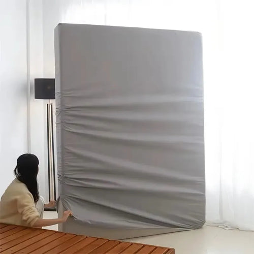 Six-Sided Waterproof Zippered Mattress Encasement, Breathable, Noiseless, Machine-Washable Zipped Mattress Cover,