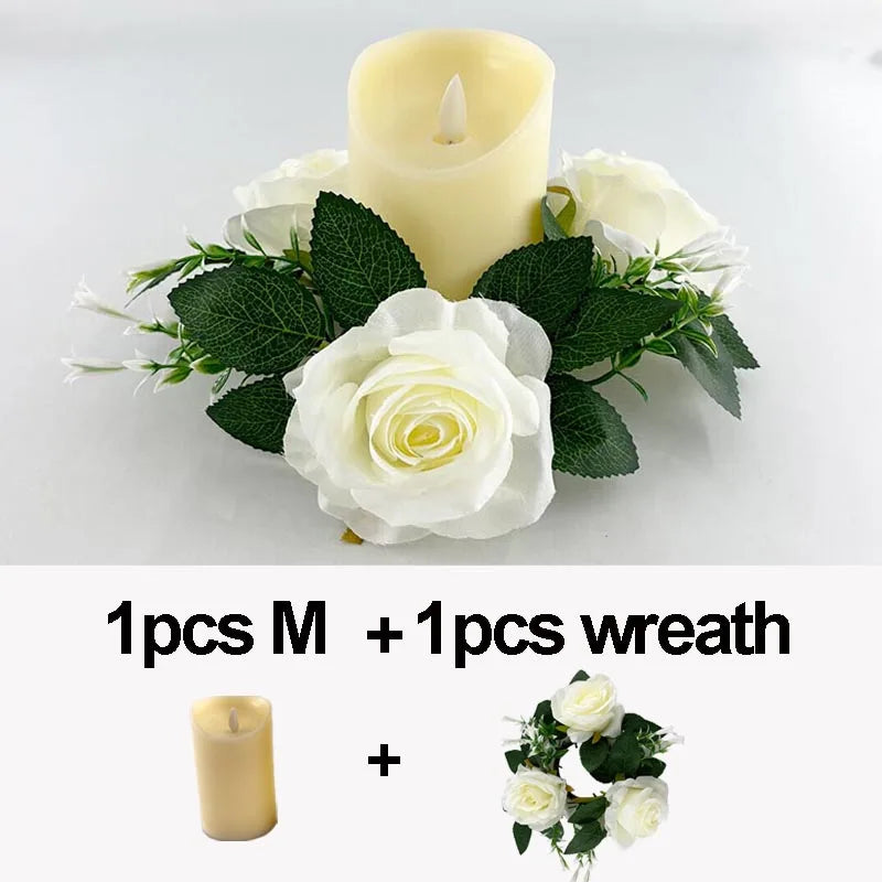 bougie à led décorative pour mariage et anniversaire - vue 15 sur 17