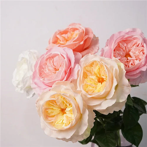Realistic touch artificial rose branches for decoration - vue 2 sur 7