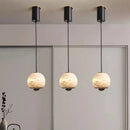 lustre de luxe en marbre naturel pour décoration de restaurant