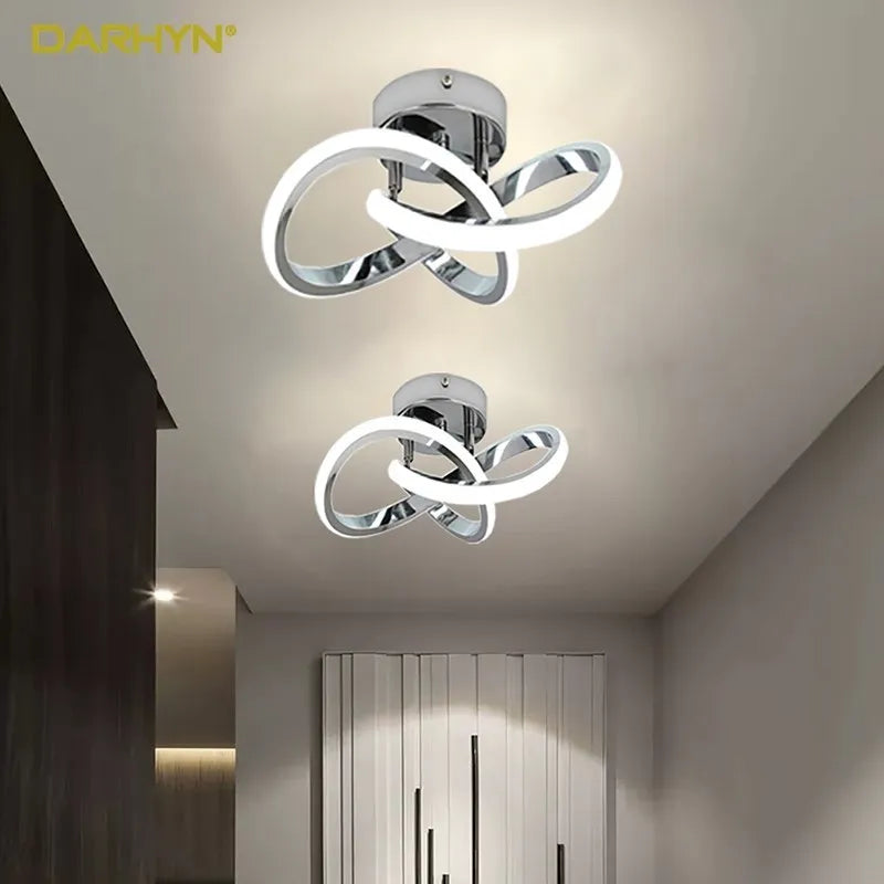 plafonnier LED minimaliste arrondi