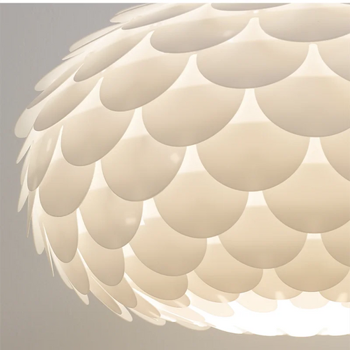 Minimalist Nordic PVC chandelier for furniture decor - vue 5 sur 11