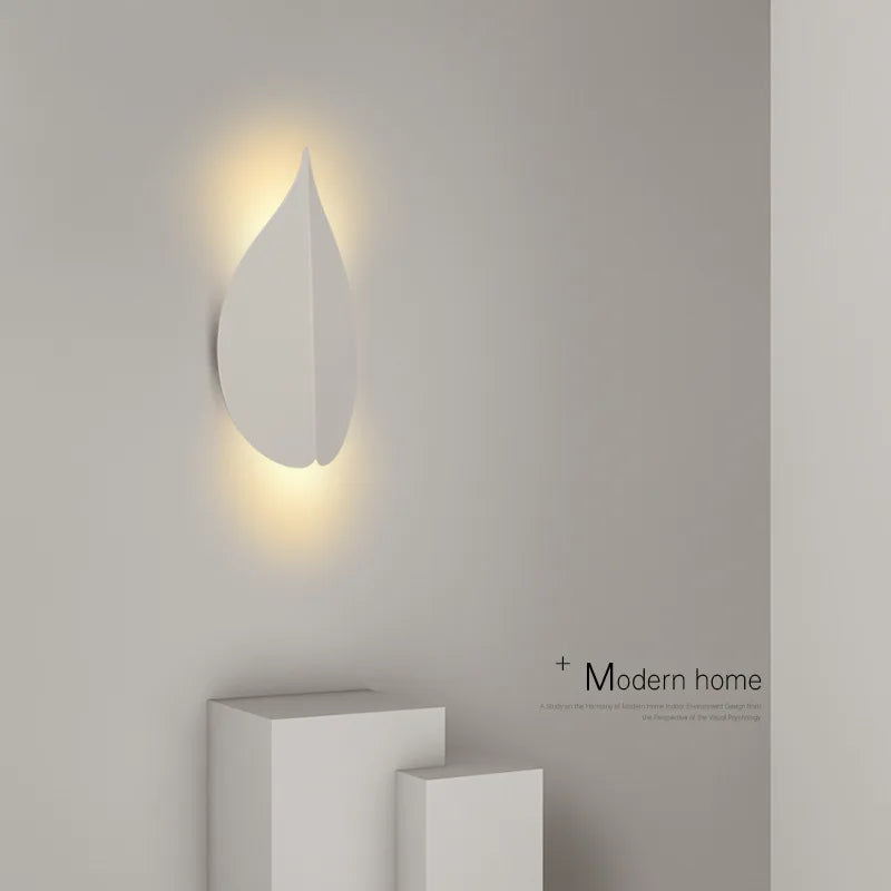 Applique murale LED à feuilles nordiques - vue 4 sur 7