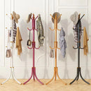 Steel Standing Coat Rack for Wall Entrance Shoe,Furniture Floor Clothes Wardrobes Clothing Shelf Hanger