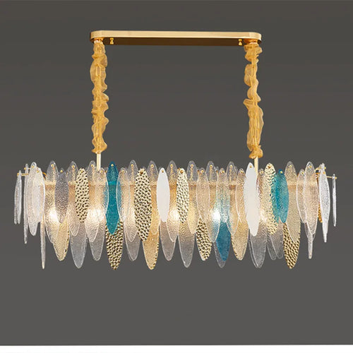 lustre en verre nordique pour décoration intérieure élégante - vue 3 sur 19