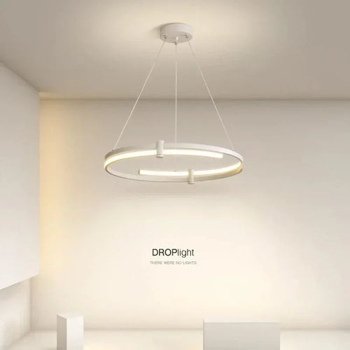 Plafonnier LED suspendu au design moderne - vue 7 sur 10