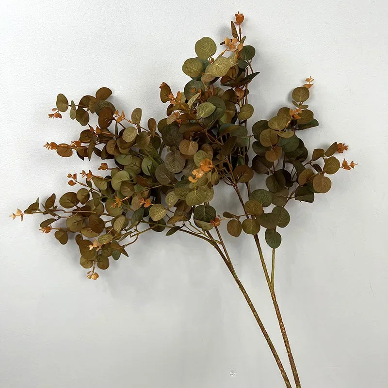 lot de 2 feuilles artificielles en soie pour décoration florale - vue 6 sur 7