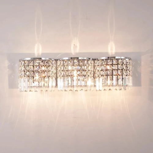 appliques murales modernes en cristal à led pour décoration intérieure