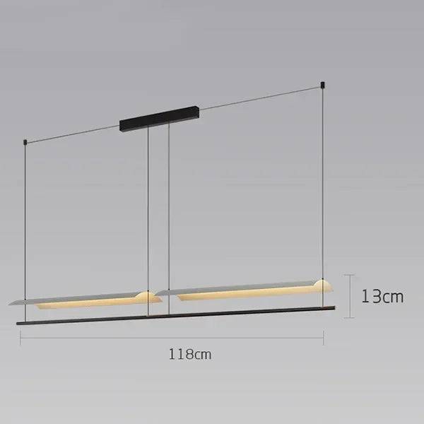 lustre minimaliste scandinave en tuiles pour bureau